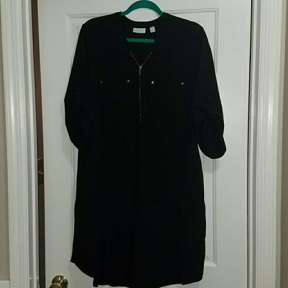 Black Shirt Dress